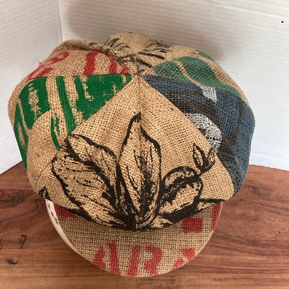 HILLS HATS of NEW ZEALAND HAVANA Coffee Work Jute Baker Boy Hat UNISEX
SIZE XXL main image 9